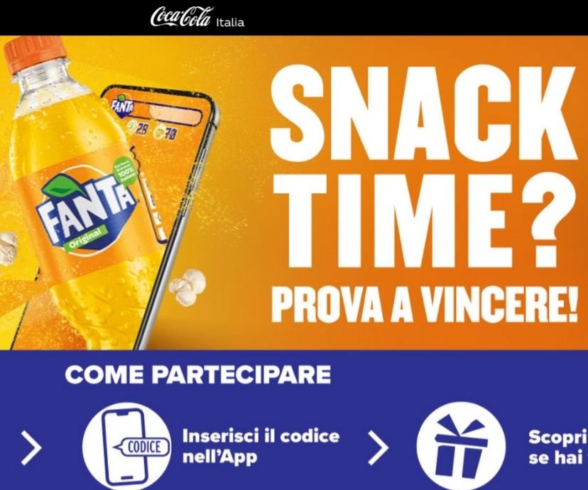 Concorso Fanta Snack Time Prova A Vincere Premi E Concorsi