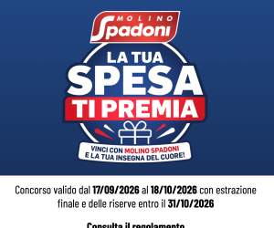 LA TUA SPESA TI PREMIA. VINCI CON MOLINO SPADONI E LA TUA INSEGNA DEL CUORE!