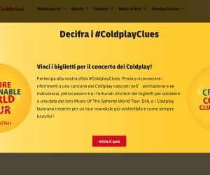 DHL – Coldplay Clues Promotion