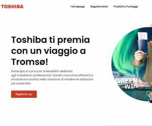 CONCORSO TOSHIBA - GREEN & WIN