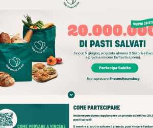 20.000.000 di pasti salvati – Non sprecare neanche una bag