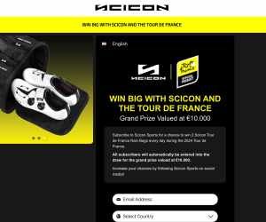 WIN BIG WITH SCICON AND THE TOUR DE FRANCE