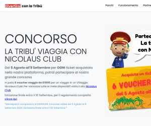 LA TRIBU’ VIAGGIA CON NICOLAUS CLUB