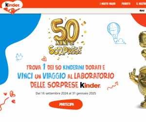 50 ANNI KINDER SORPRESA