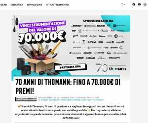 Concorso Thomann 70.000