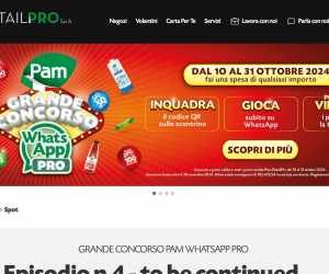 GRANDE CONCORSO PAM RETAILPRO