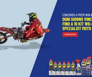 WIN & RIDE: OGNI GIORNO VINCI IL KIT MANUTENZIONE MOTO WD-40