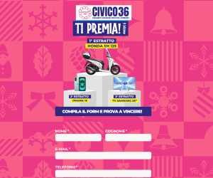 A NATALE CIVICO 36 TI PREMIA