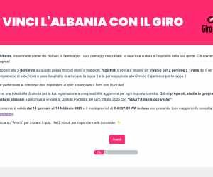 VINCI L’ALBANIA CON IL GIRO