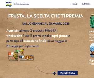 FROSTA, LA SCELTA CHE TI PREMIA