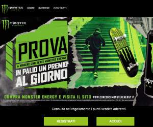 PROVA A VINCERE UNO SKATE MONSTER ENERGY