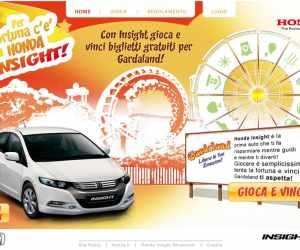 Per fortuna c'è Honda Insight. Gioca e vinci.