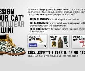 DESIGN YOUR CAT® FOOTWEAR AND WIN