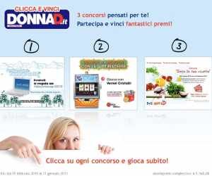 Clicca e vinci con DonnaD 2010