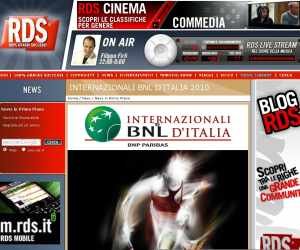 INTERNAZIONALI BNL D'ITALIA 2010