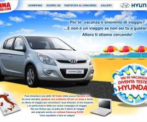 VAI IN VACANZA CON HYUNDAI! DIVENTA TESTER DI UNA i20