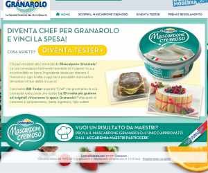 DIVENTA TESTER DEL MASCARPONE GRANAROLO