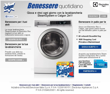 Benessere Quotidiano Di Calgon E Electrolux Rex Calgon Reckitt