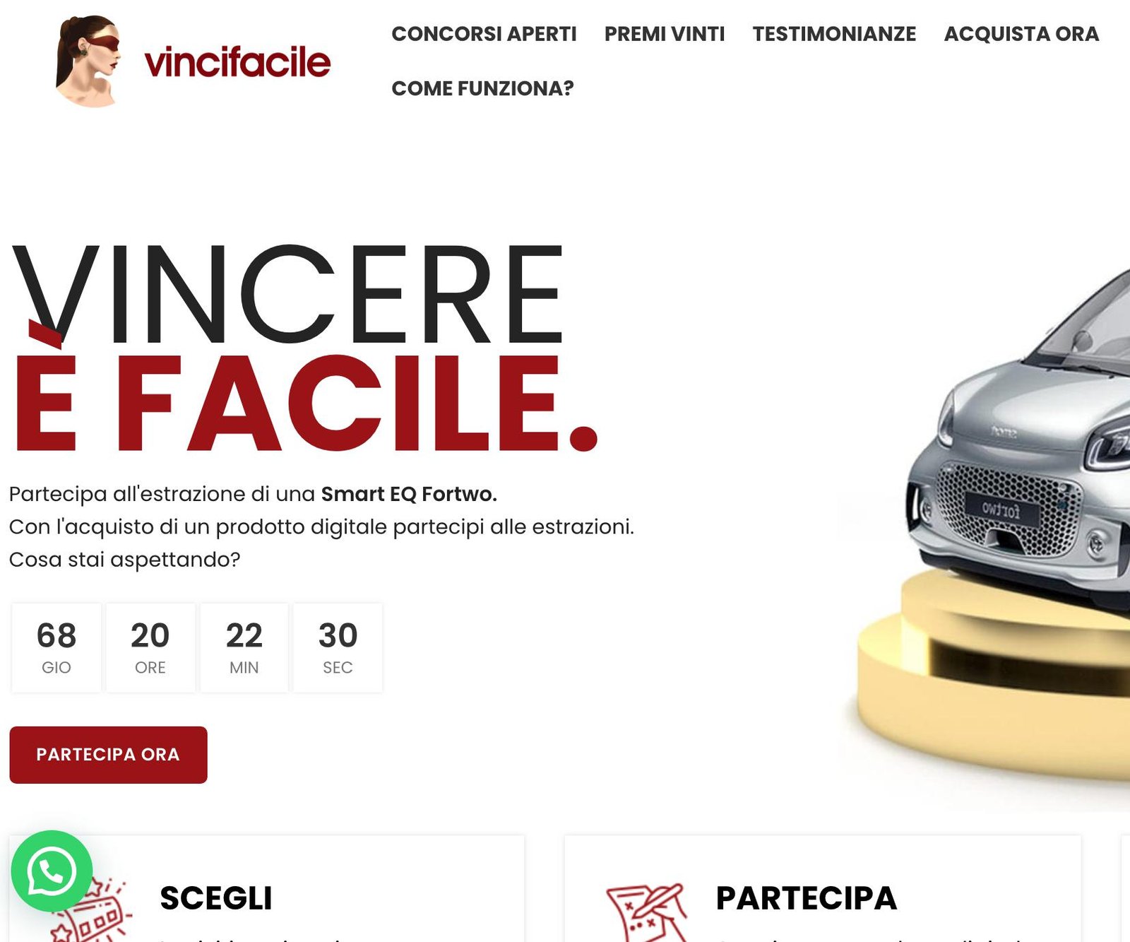 Concorso VINCI FACILE - Premi e Concorsi