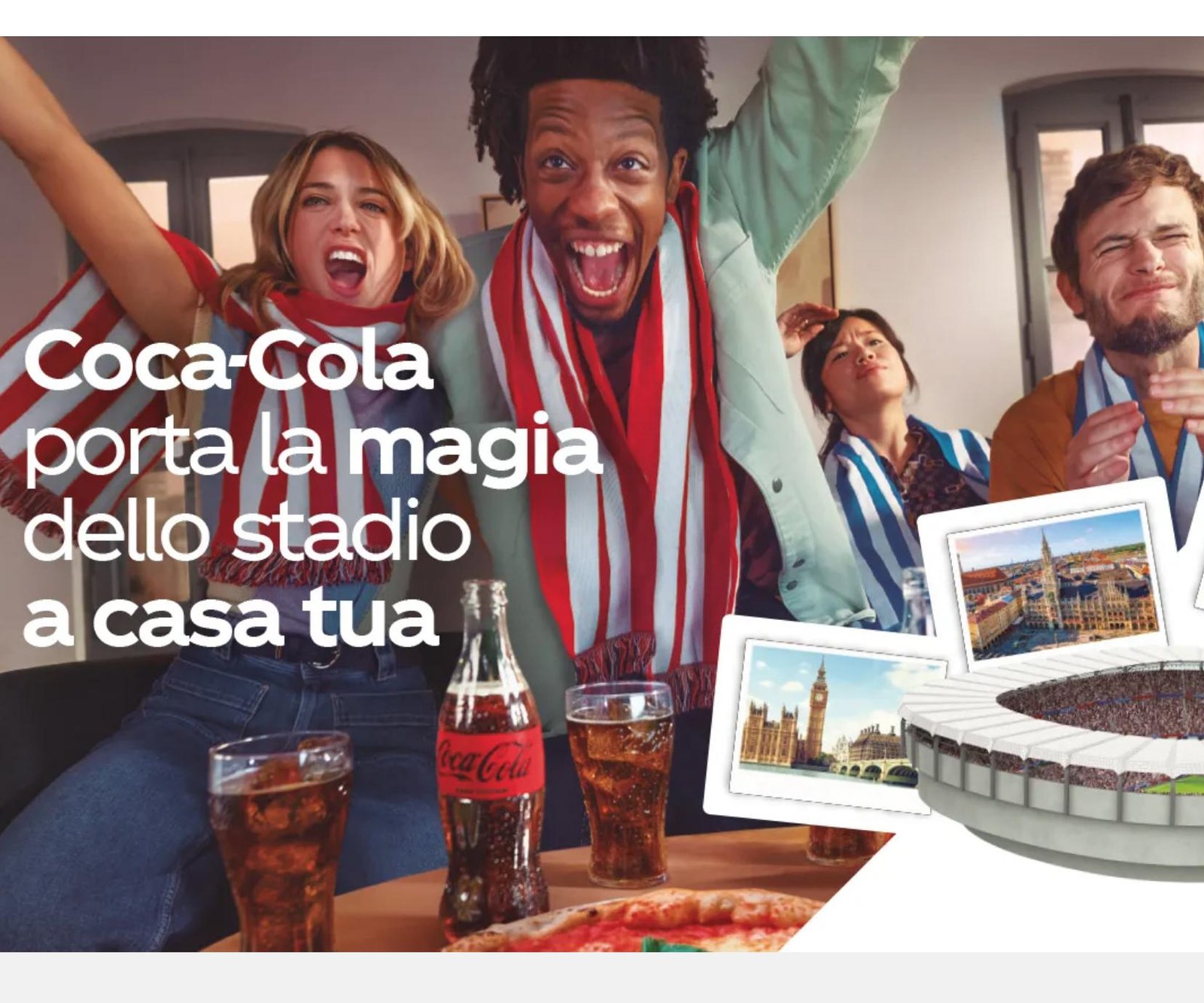 Concorso Coca Cola porta la magia dello stadio a casa tua - Premi e Concorsi